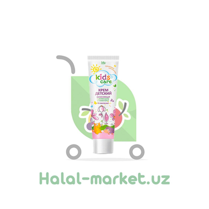 IRIS KIDS CARE bolalar kremi, Romashka va Lavanda 100ml