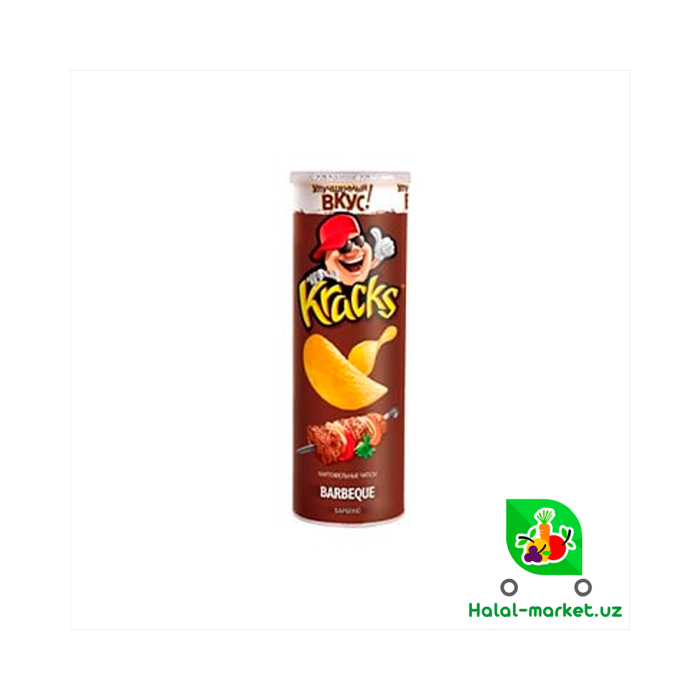 KRACKS Barbekyu 160gr chips