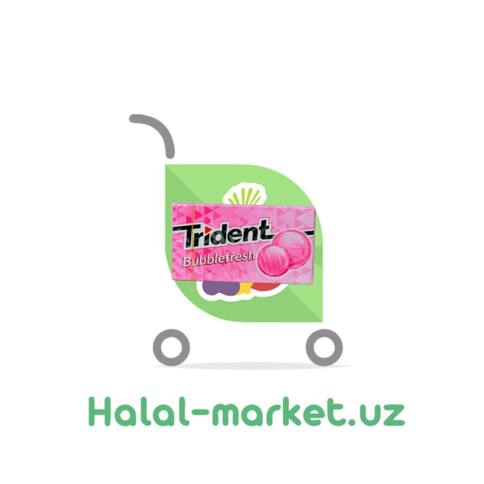 Жев.резинка Trident Bubblefresh 27гр