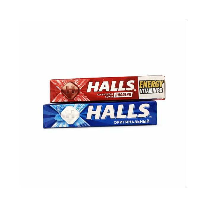 Jev.konfeta HALLS Mikс 25гр