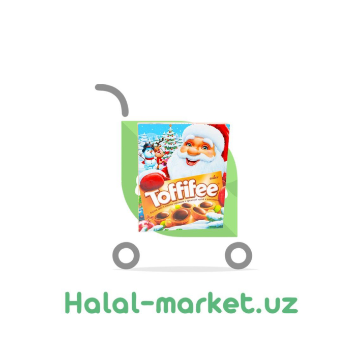 TOFFIFE shokoladli konfetlar, butun Yong'oq bilan 3*125gr