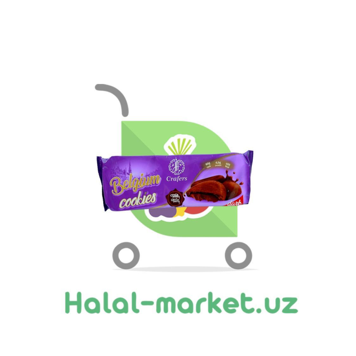 Belgium COOKIES CRAFERS Dark 210гр