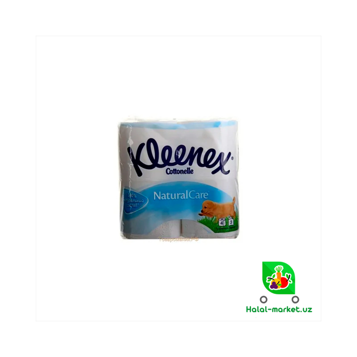Туалет.бумага KLEENEX natural care 2 рулон
