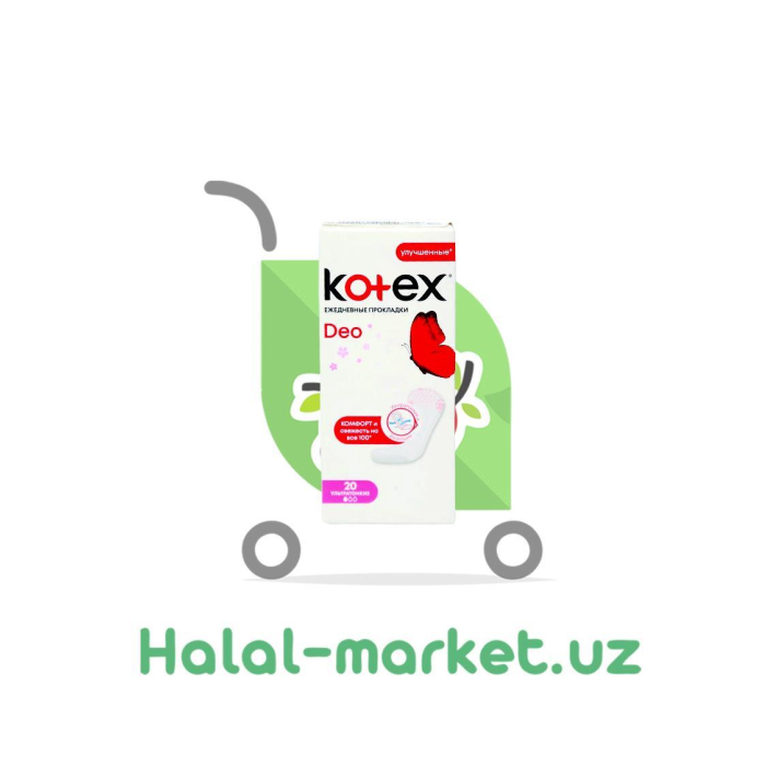Ежедневки KOTEX DEO Ультратонкие 20шт (кор)