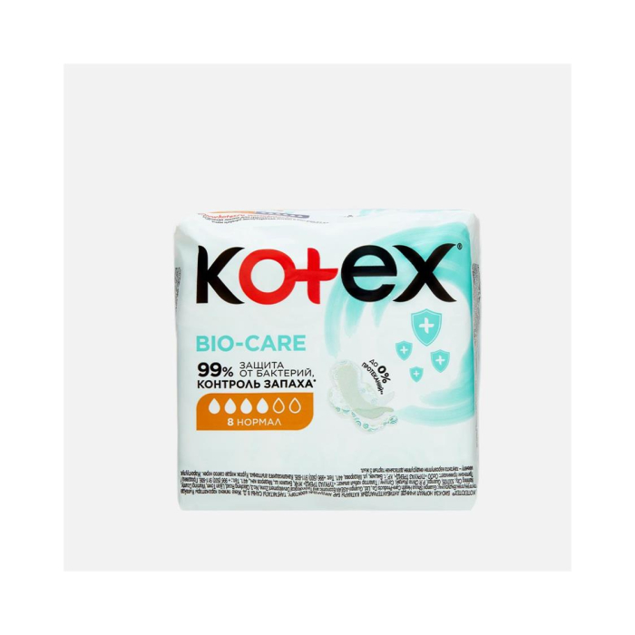 Прокладки KOTEX BIO-CARE 8шт