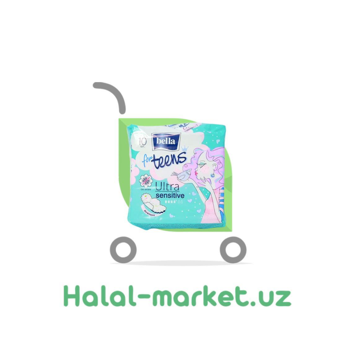 BELLA TEENS Ultra Sensetive 10 dona прокладкалар