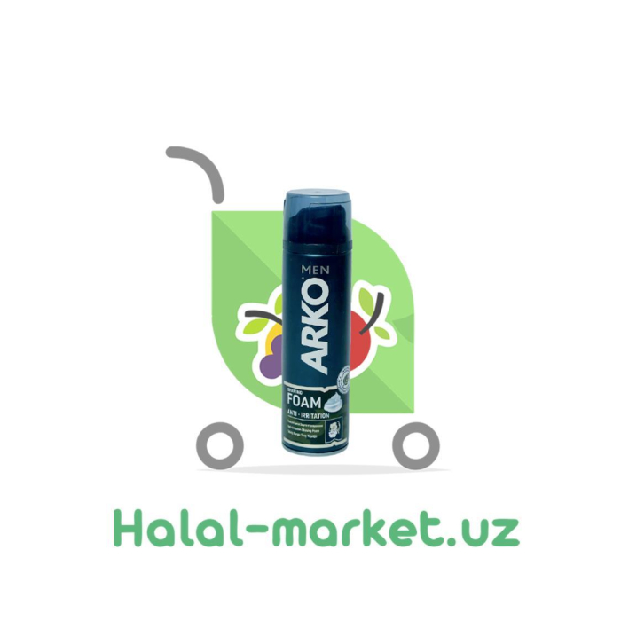 ARKO MEN ANTI-IRRITATION 200ml uchun qirqish ko'pigi