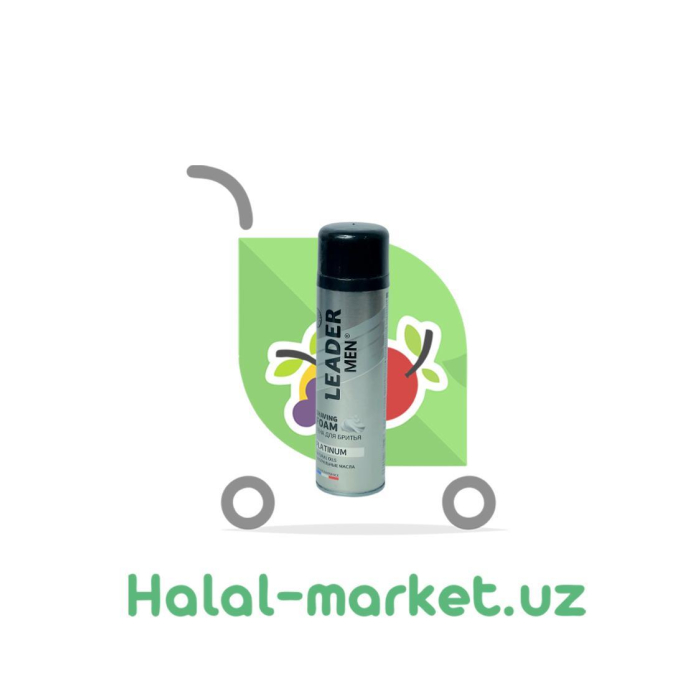 LEADER MEN PLATINUM 200ml uchun qirqish ko'pigi
