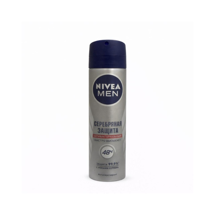 Дезодорант спрей NIVEA MEN Серебряная Защита 150мл