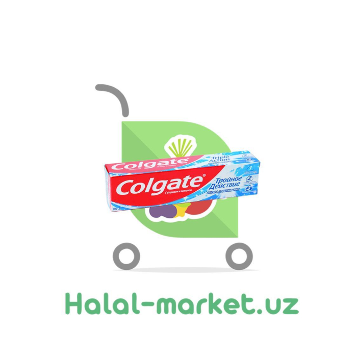Зуб паста COLGATE Тройное действие 150мл/231гр
