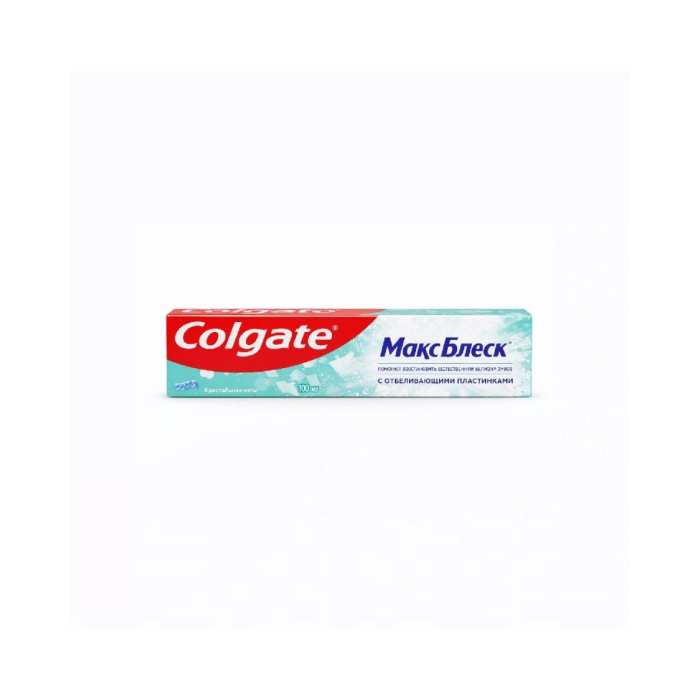 Зуб паста МАКС БЛЕСК COLGATE Кристальная мята 154гр/100мл