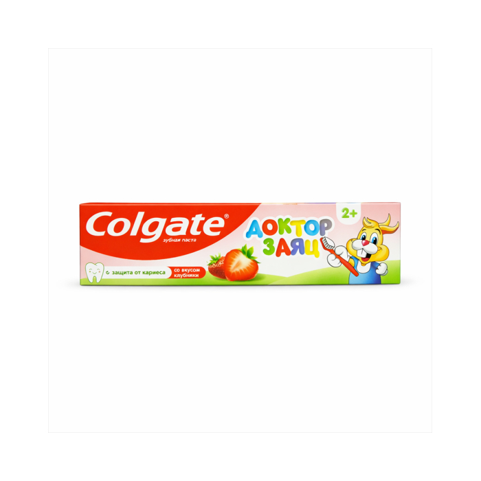 Zub.pasta COLGATE Bolalar uchun Doktor Zayac Qulupnay 66gr