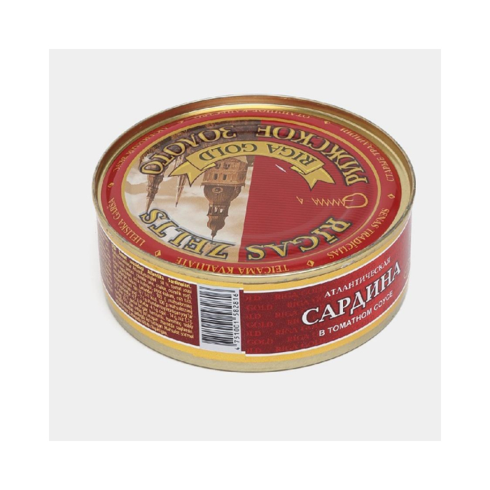 Сардина в томате RIGA GOLD 240гр
