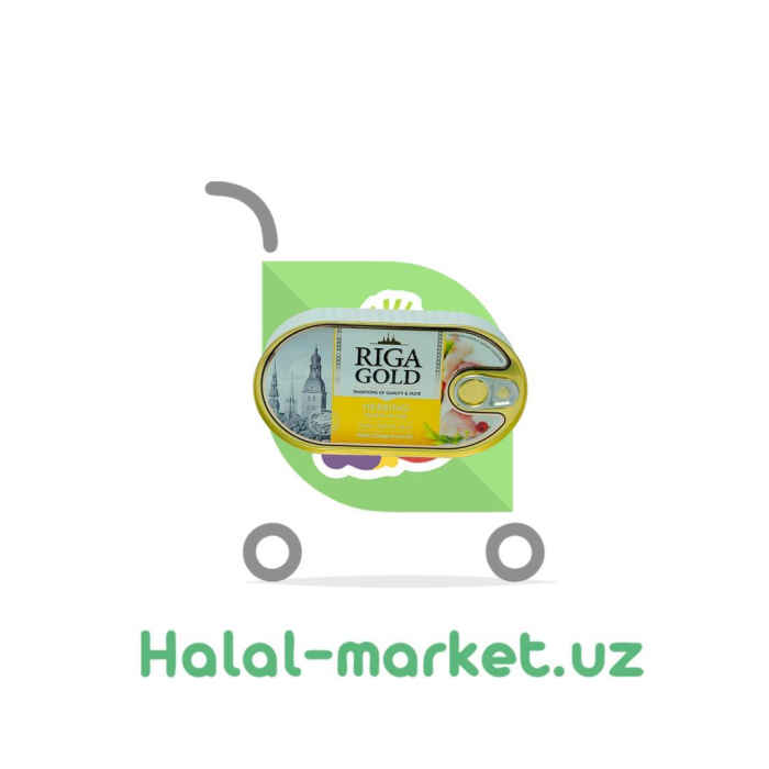RIGA GOLD 240гр yog'li hamsi