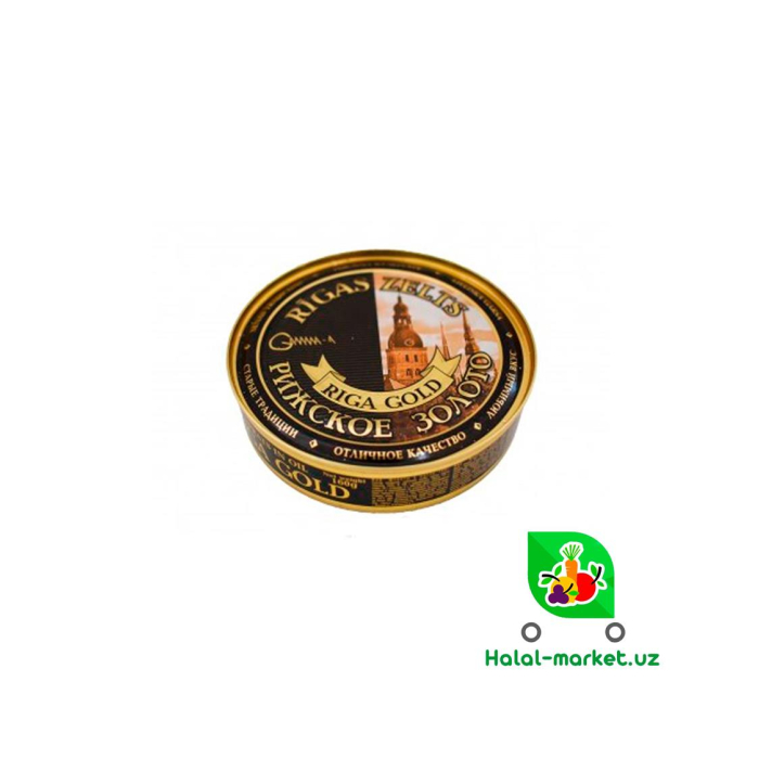 RIGA GOLD 160гр yog'li shprotny pastet