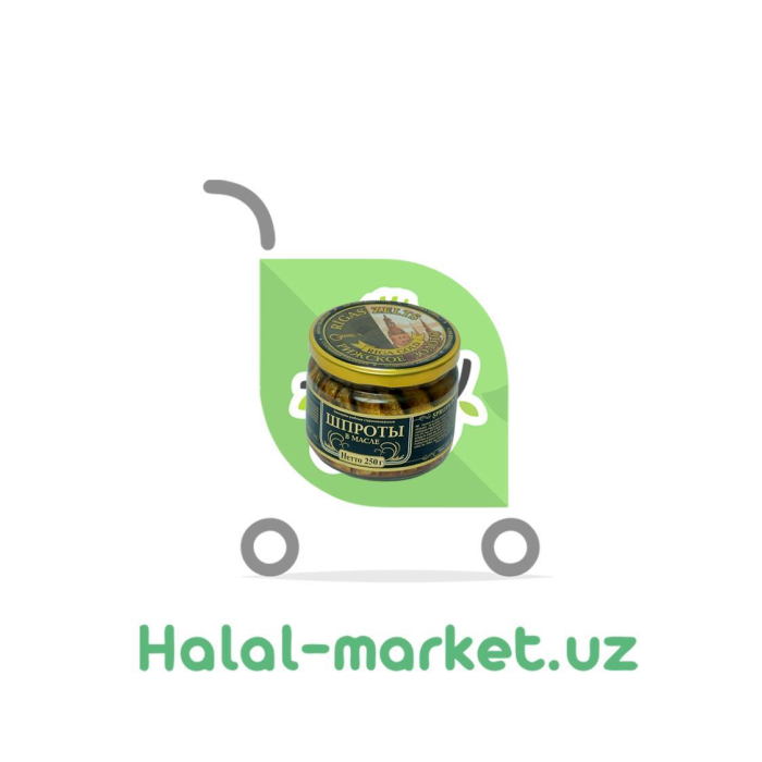 Шпроты в масле RIGA GOLD 250гр с/б