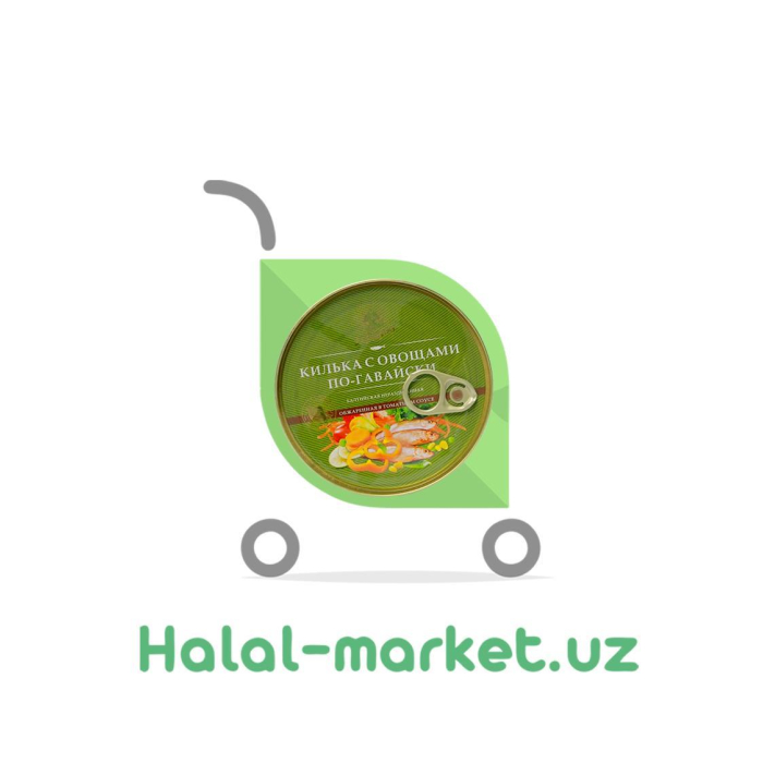 Kilya sabzavotlar bilan ZА RODINU Gavaiycha 240gr