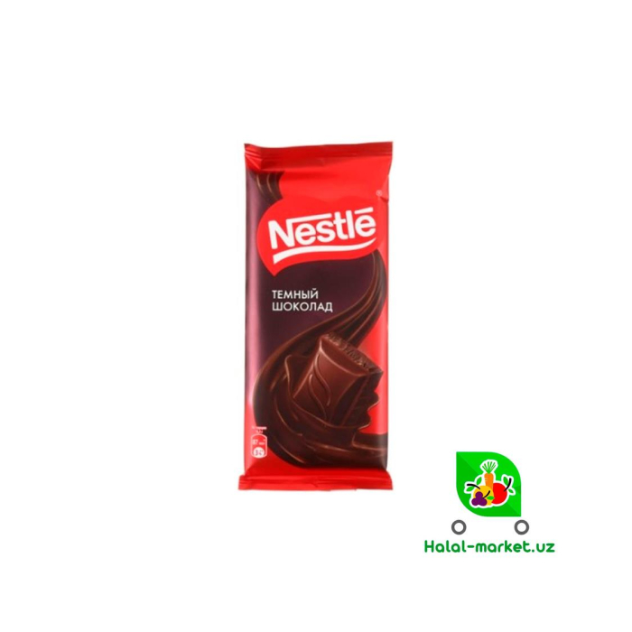 NESTLE Qora shokolad 82g
