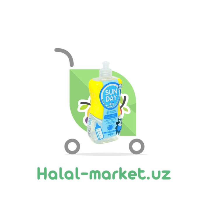 SUNDAY 500ml bolalar idishlarini yuvish gel