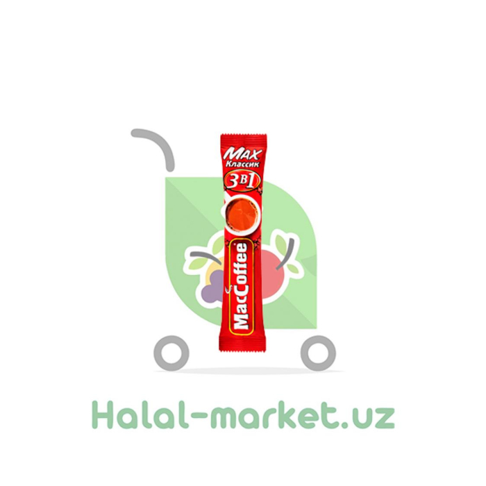 MACCOFFEE 3в1 Max 16гр qahvasi