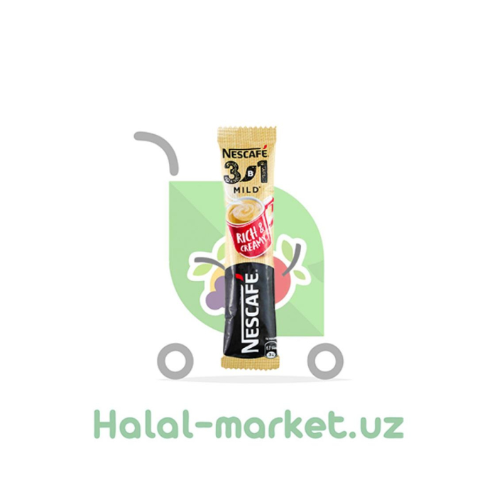 NESCAFE 3в1 Mild 14.5гр qahvasi