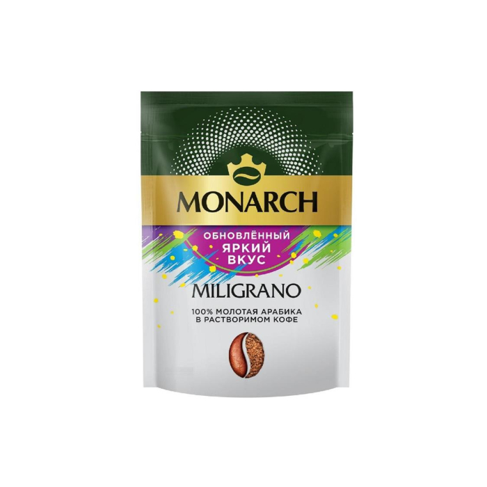 Кофе JACOBS MONARCH MILIGRANO 120гр М/У