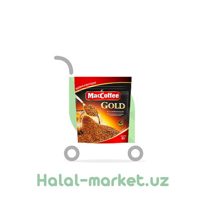 MACCOFFEE GOLD 40гр М/У qahvasi