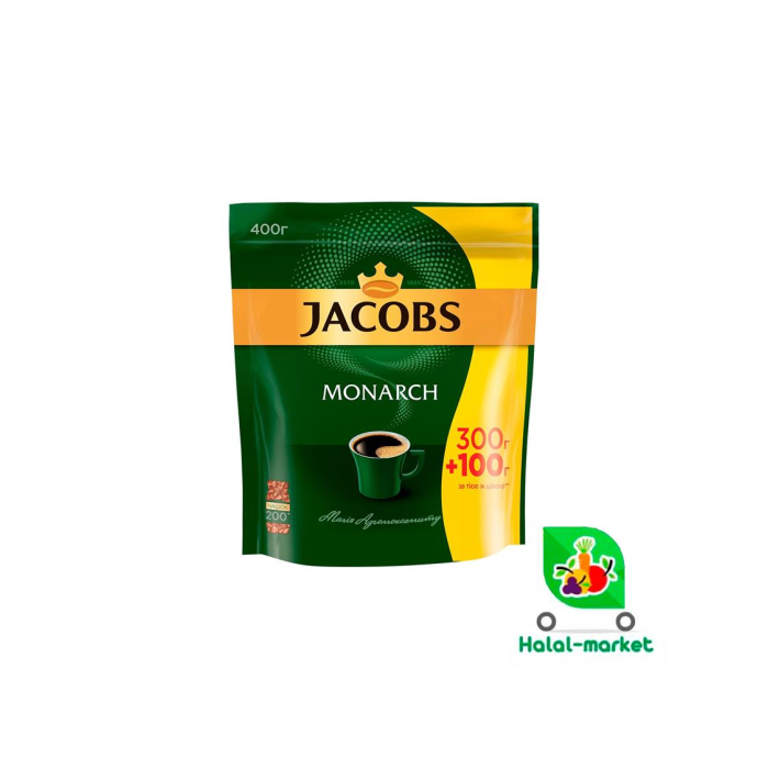 JACOBS MONARCH 400гр m/u qahvasi