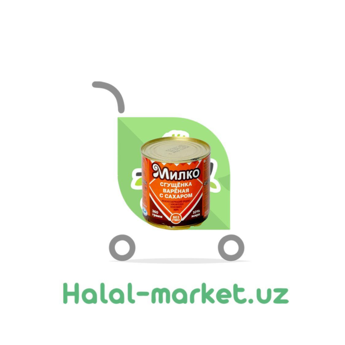 Qaynatilgan shirin qaymoq MILKO 360gr