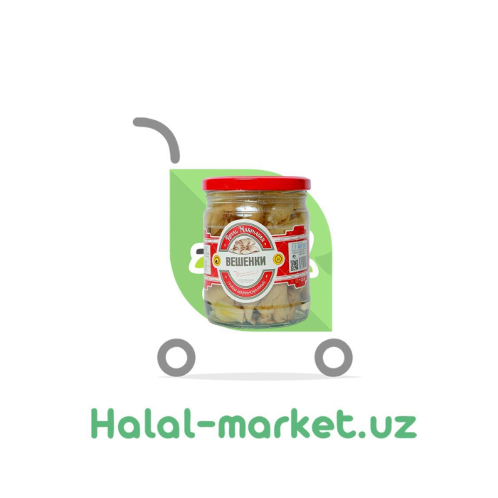 Marinadlangan VESHENKI qo'ziqorinlari 1l