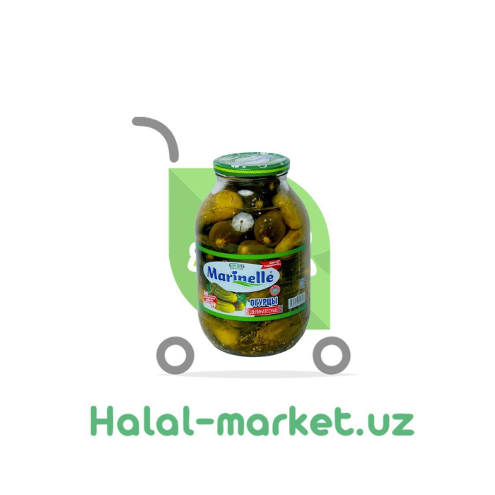 Маринованные огурцы MARINELLE 2л