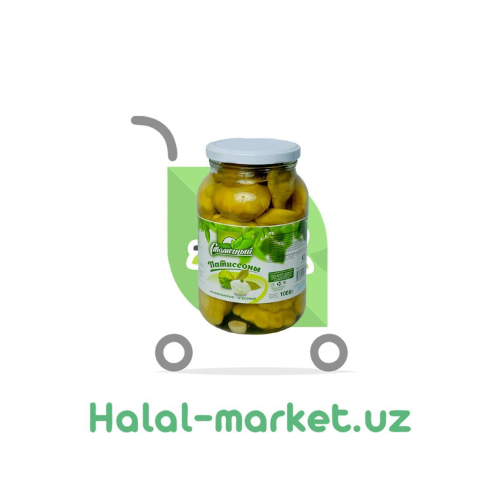 Маринованные Патиссоны СТОЛИЧНЫЙ 1л
