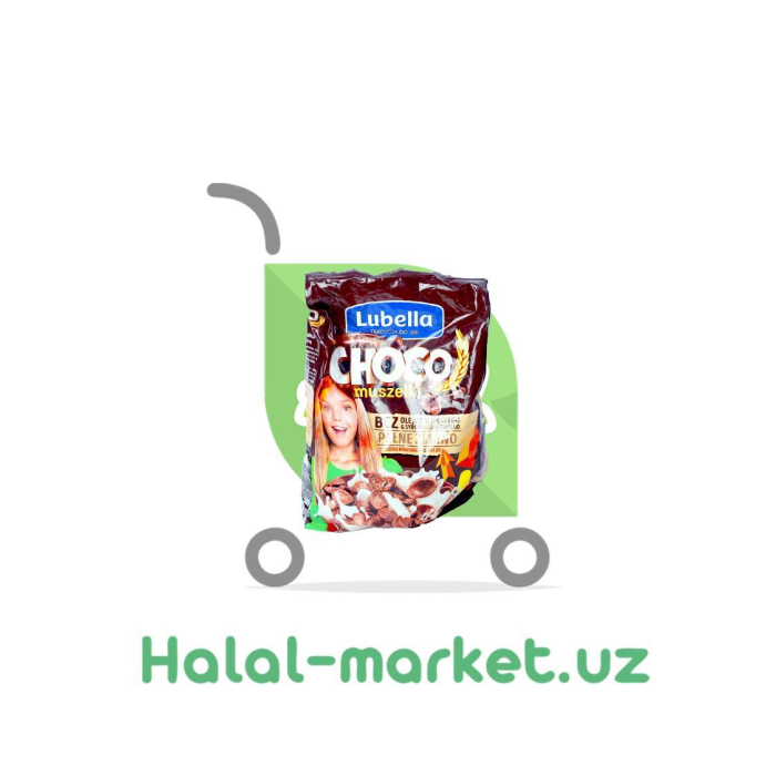 Сухой завтрак LUBELLA CHOCO MUSZELKI 500гр