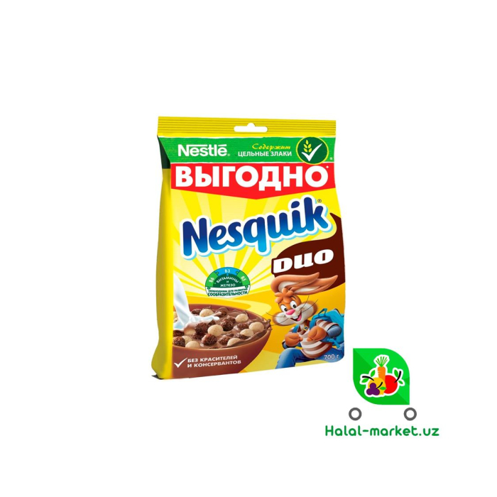 NESQUIK DUO 700гр M/u quruq nonushta