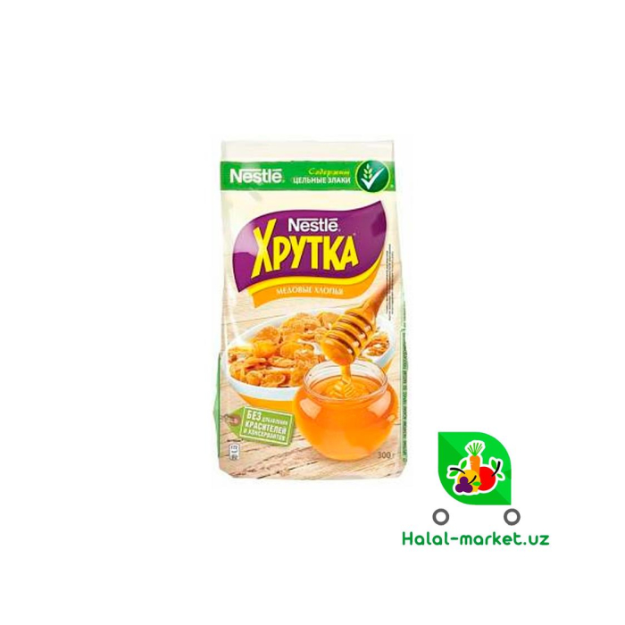 Сухой завтрак ХРУТКА медовые шарики 230гр м/у