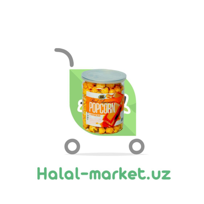 Amerika uslubidagi karamelli popkorn 85g