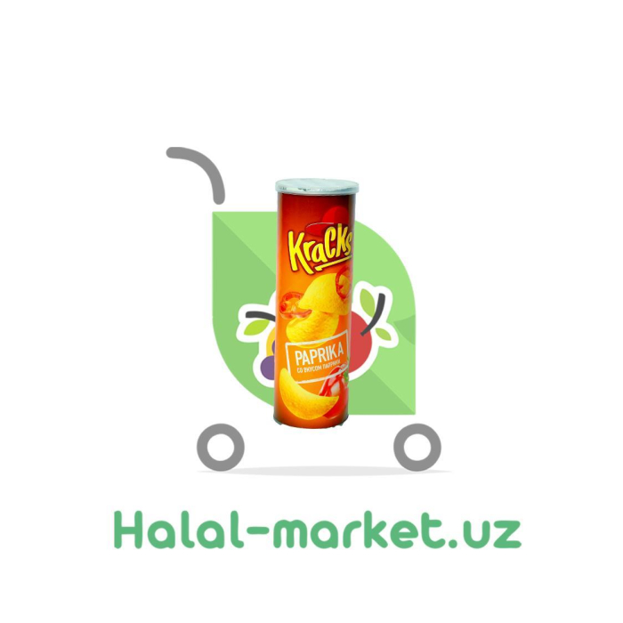 KRACKS Paprika чипслари 160гр