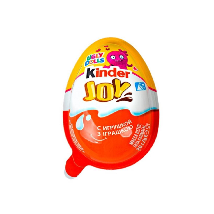 Шоколадное яйцо KINDER JOY Uglu Dolls Girl 20гр