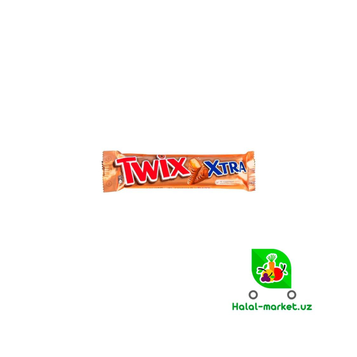 Батончик TWIX XTRA 82гр