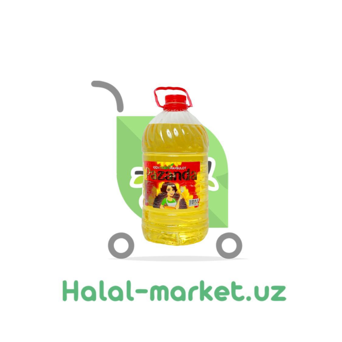 Масло подсолнечное PAZANDA 4,75л