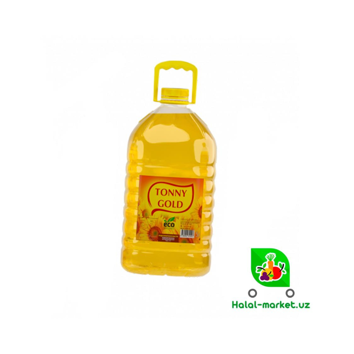 Масло подсолнечное TONNY GOLD 5л