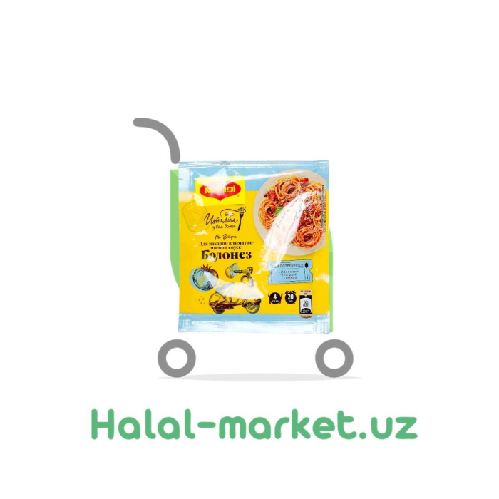 MAGGI makaronlar uchun pomidorli-go'shtli sousda Bolognese 30gr ziravori