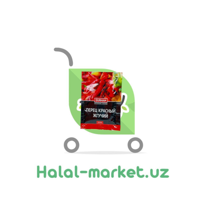 Qizil achchiq qalampir GURMAN 15g