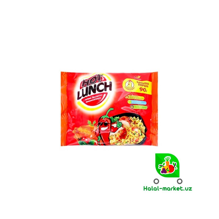 HOT LUNCH Makkaroni Achchiq tovuq 90gr