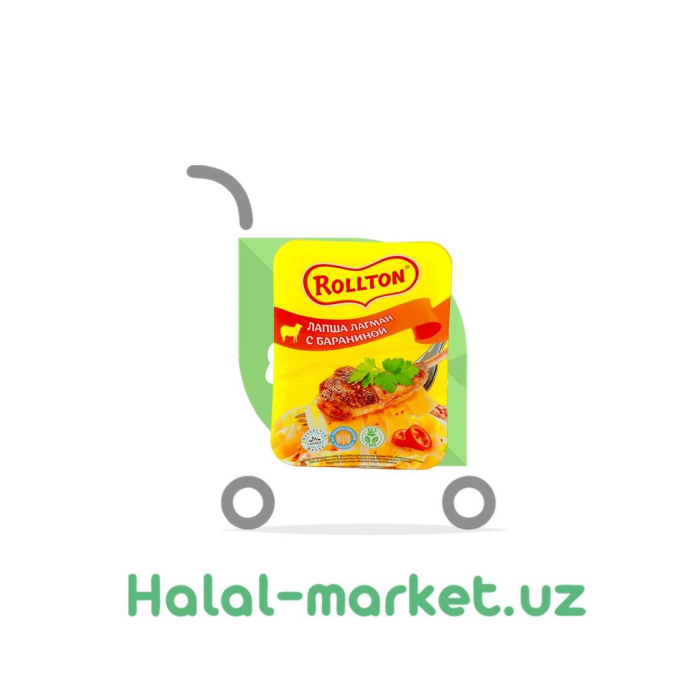 Лапша ROLLTON Баранина 90гр Пл/б