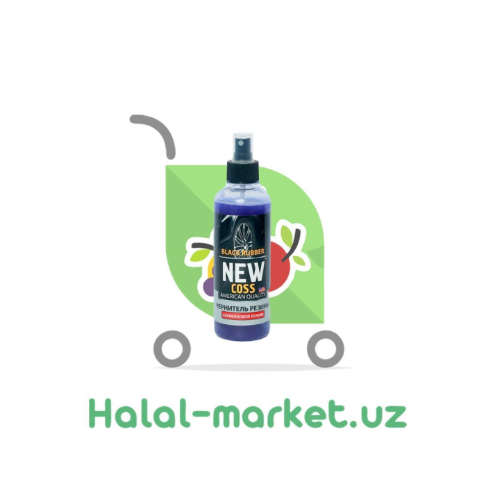 NEW COSS silikon asosidagi qora rangli rezina 300ml