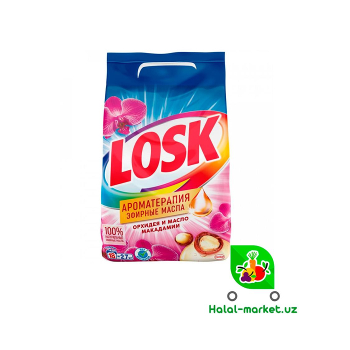 LOSK Pushti Aromaterapiya Orxideya va Makadamia yog'i 2,7kg