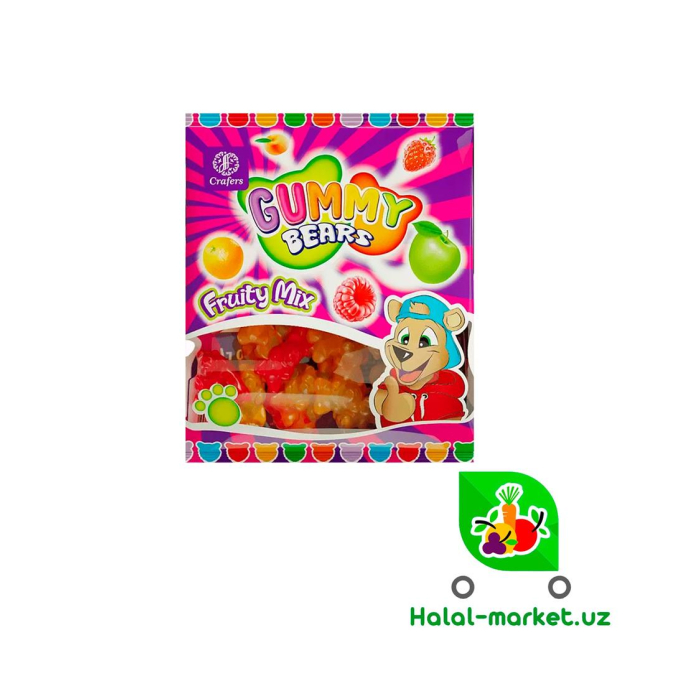 CRAFERS GUMMY BEARS Meva Aralash 70гр