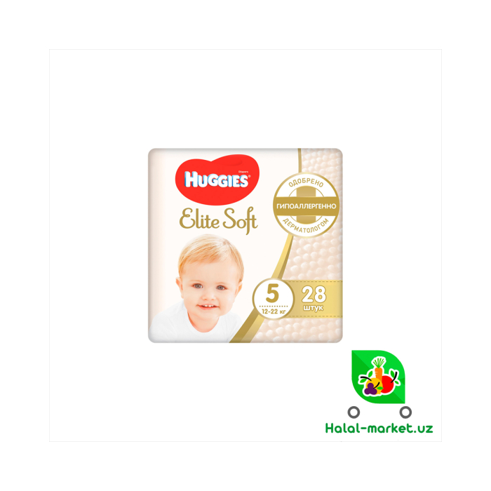 Подгузники HUGGIES ELITE SOFT (5) 28шт