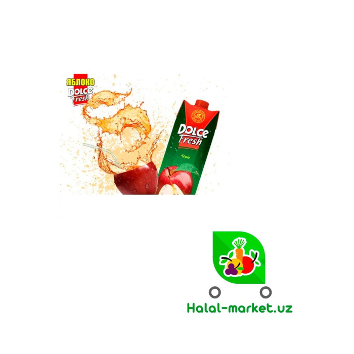 DOLCE FRESH Olma sharbati 1l